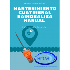 MANTENIMIENTO CUATRIENAL RADIOBALIZA MANUAL MCMURDO E8/G8/G8 AIS (CAMBIO DE BATERÍA)